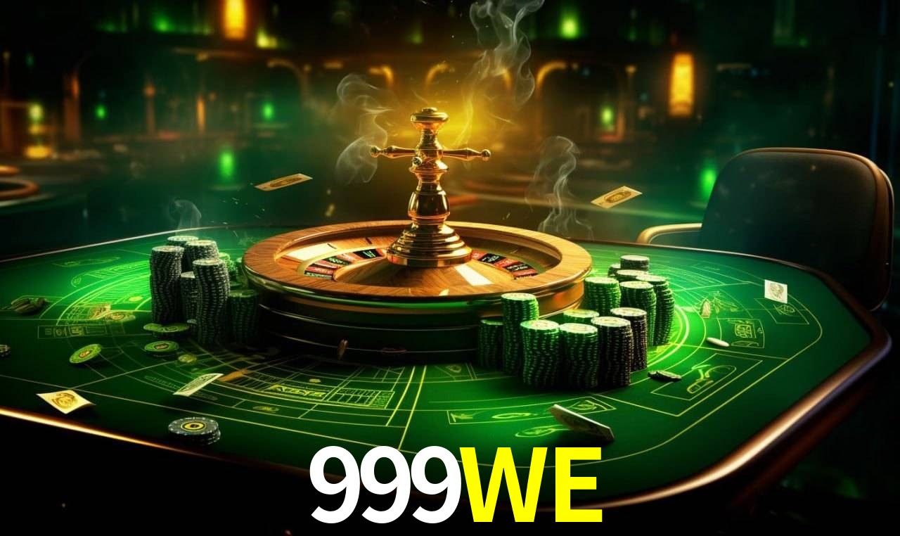 999WE Logo - Bônus com Rollover Justo