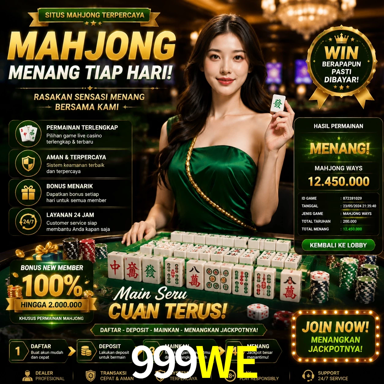 Cashback VIP 999WE - reembolso semanal